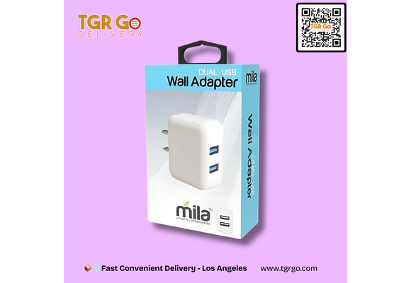 Mila - Phone Charger Wall Adapter Double USB-A