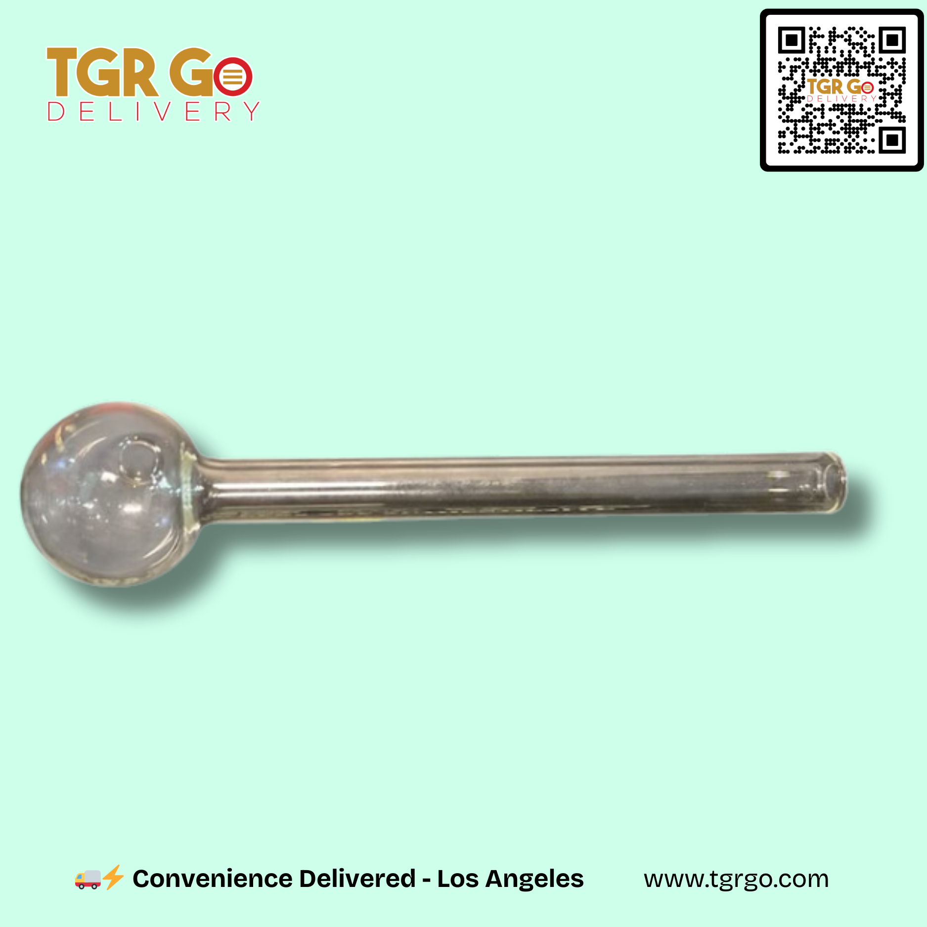TGR - Oil Burner Hand Pipe 6" OB Long Stem OB4