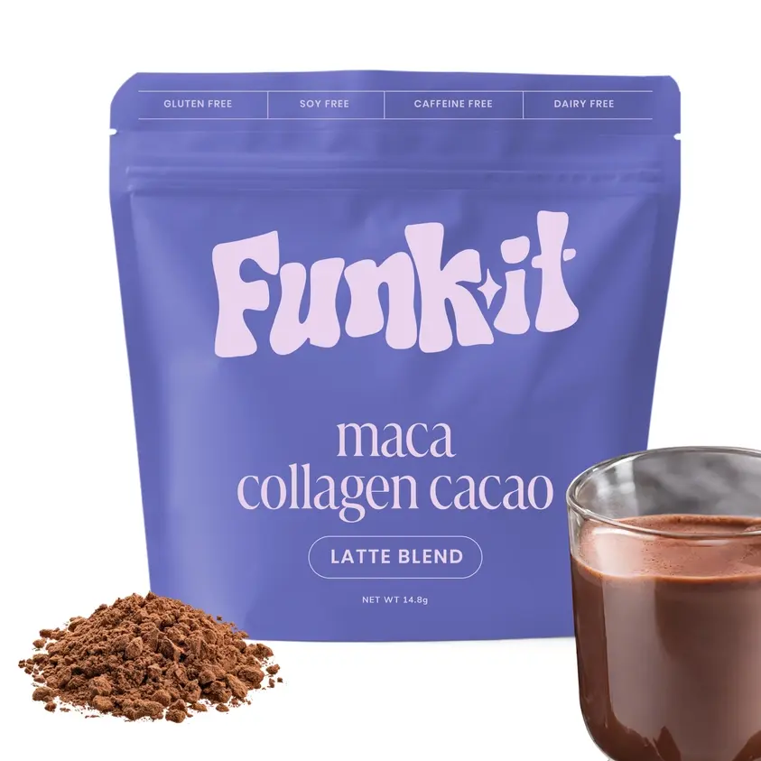 Funk It - Collagen Cacao Maca Latte Blend Superfood 14.5oz