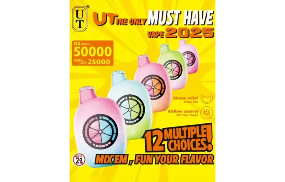 UT - Disposable Nicotine Vape 50k Puffs