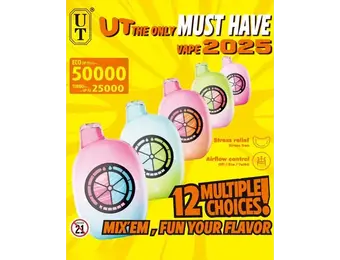 UT - Rechargeable Vaporizer 50k Puffs