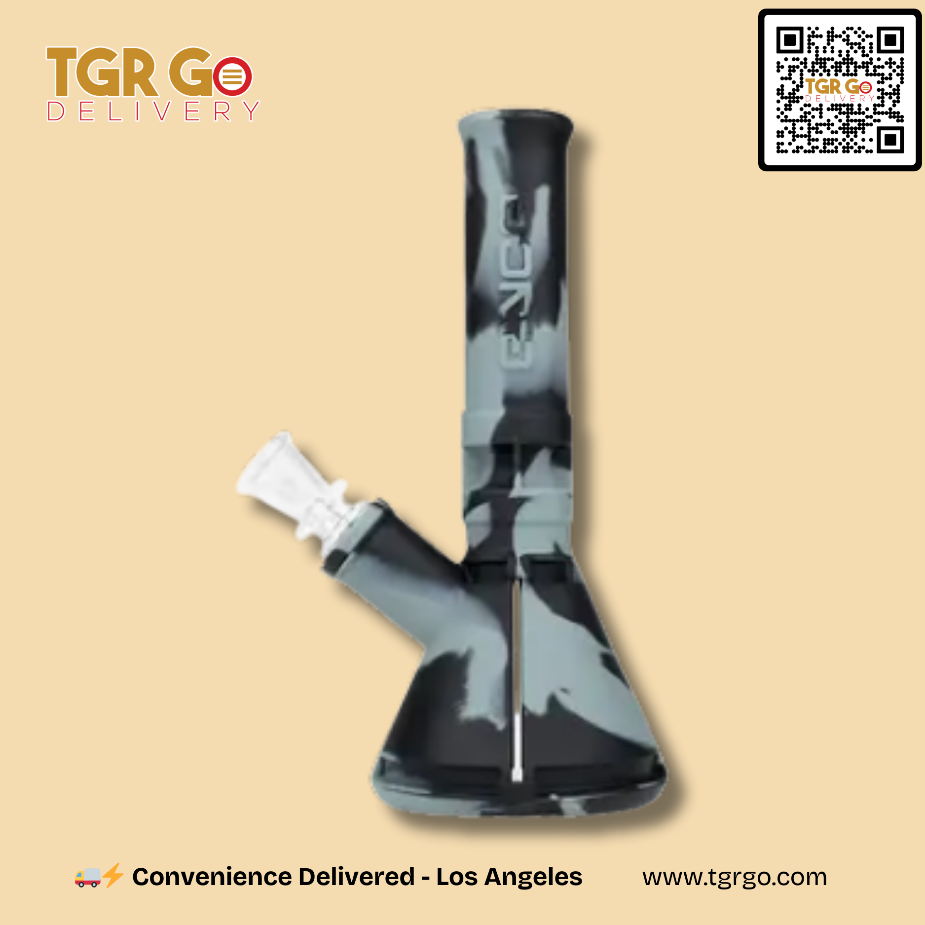 EYCE -  Water Pipe Silicone Mini Beaker 7.25"