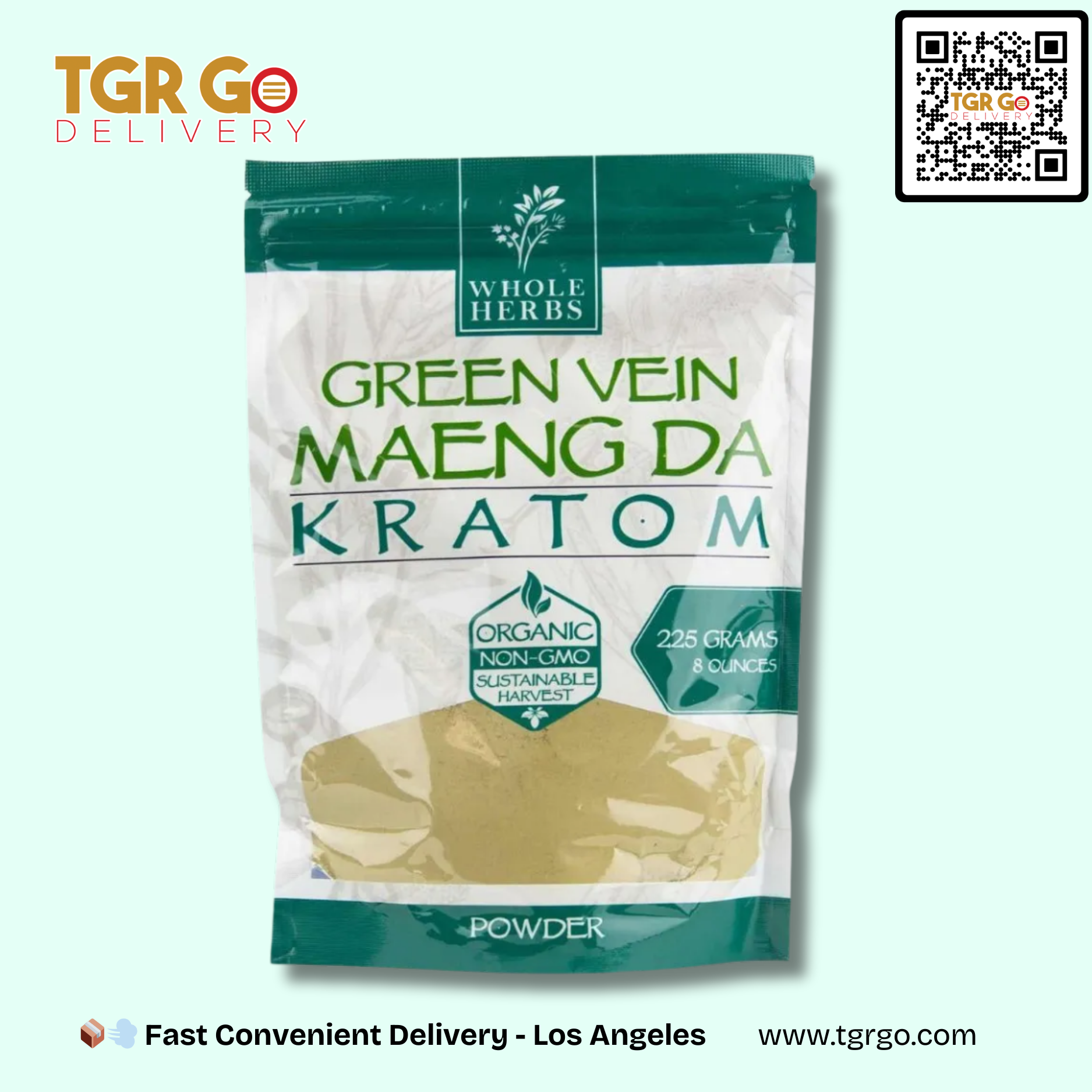 Whole Herbs - Kratom Powder 8oz