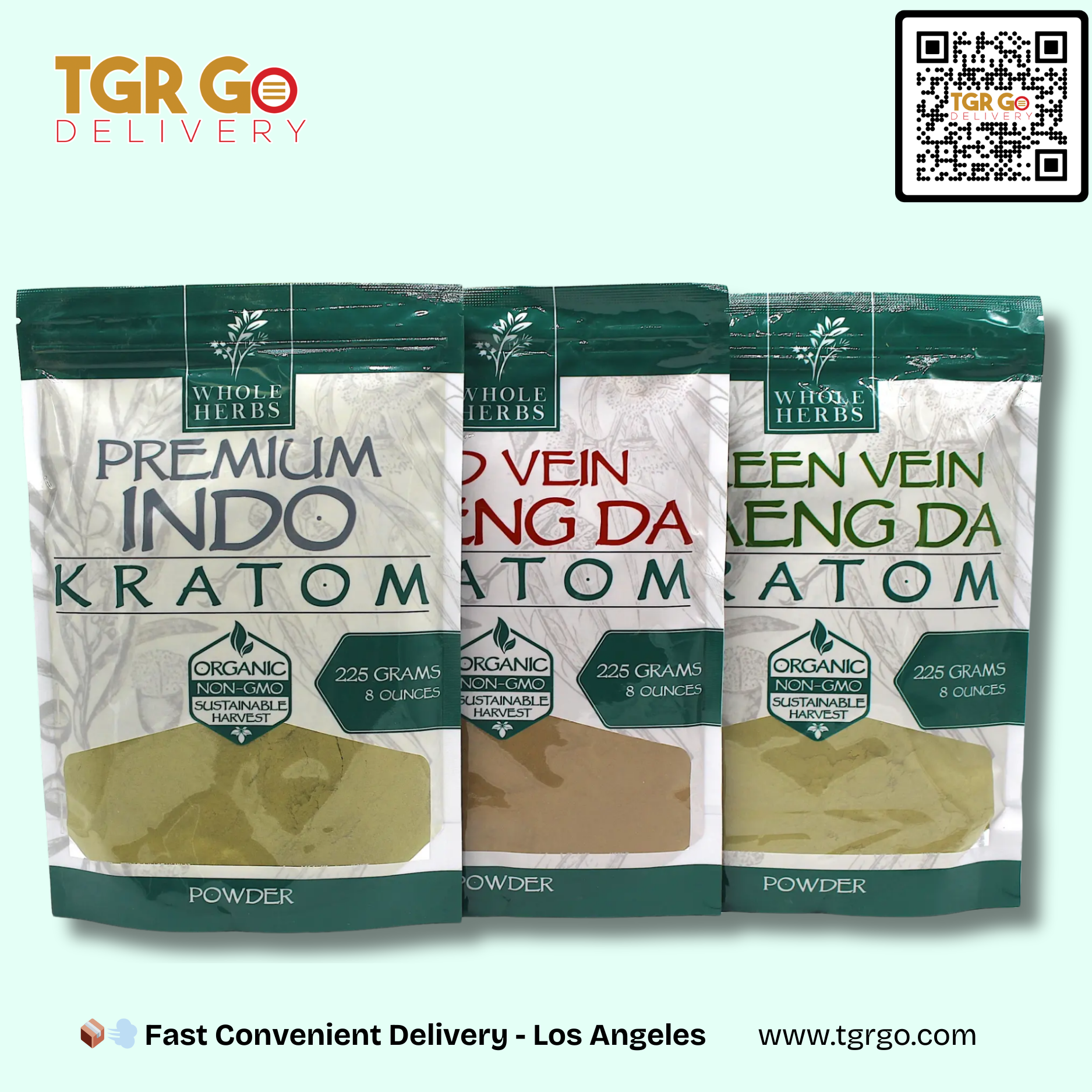 Whole Herbs - Kratom Powder 8oz