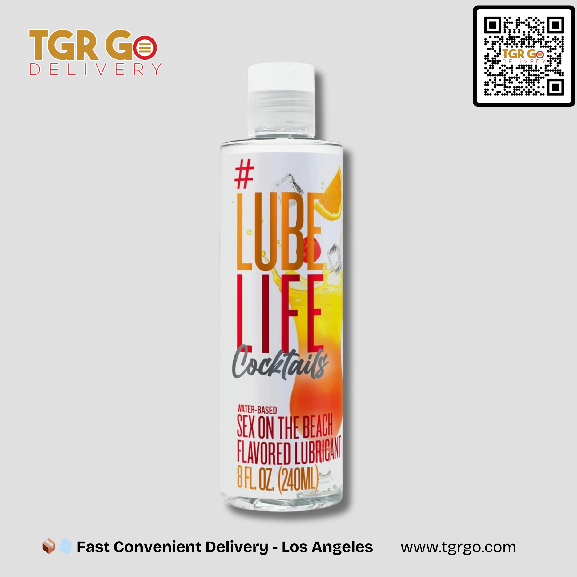 Sexual Lubricant - Lube Life Water Based Lubrication 8 Fl Oz