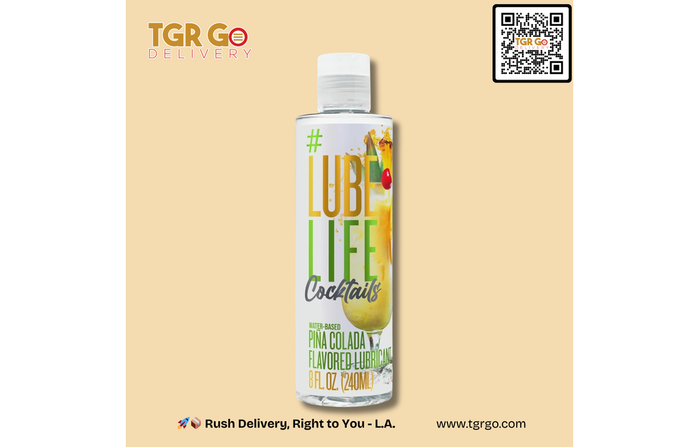 Sexual Lubricant - Lube Life Water Based Lubrication 8 Fl Oz