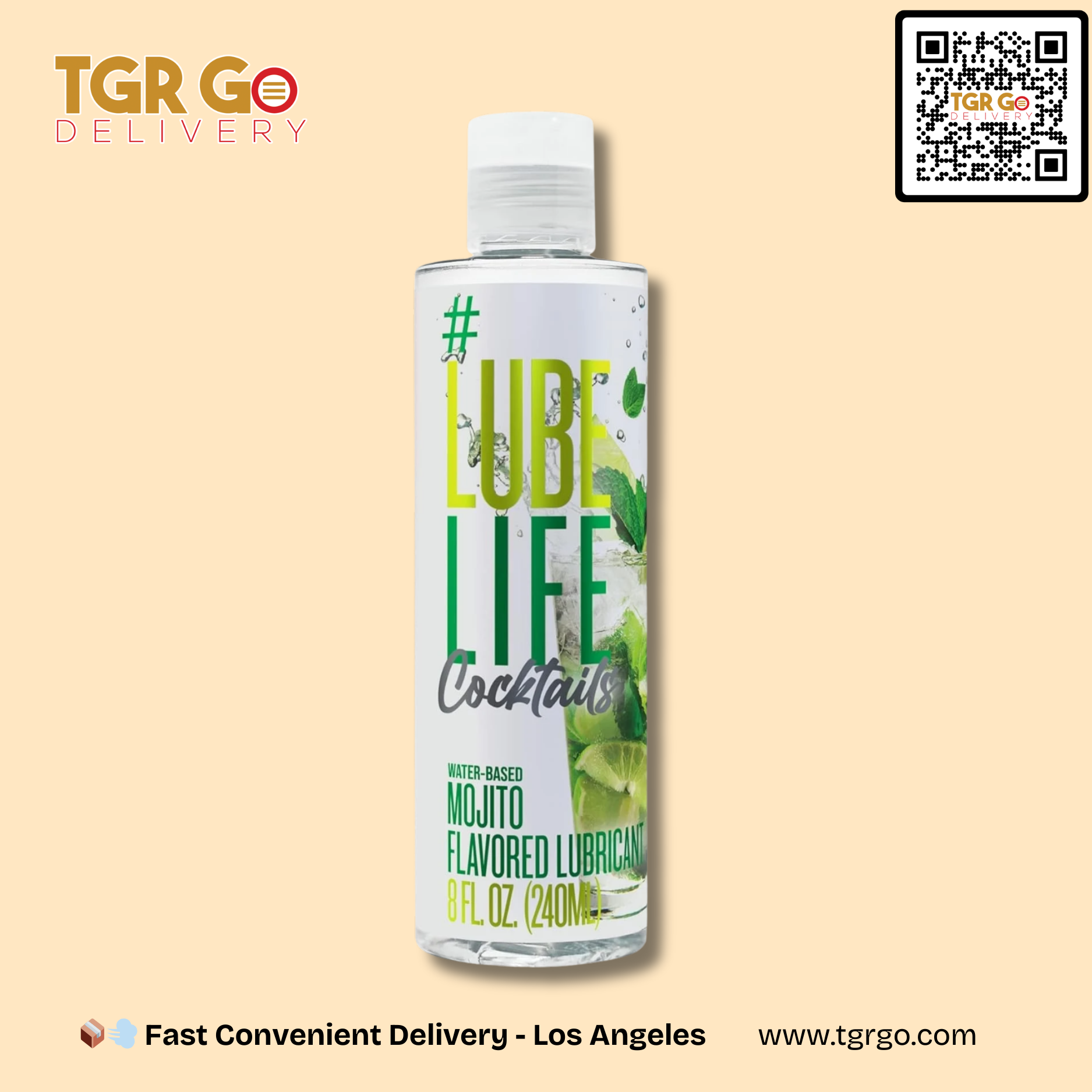 Sexual Lubricant - Lube Life Water Based Lubrication 8 Fl Oz