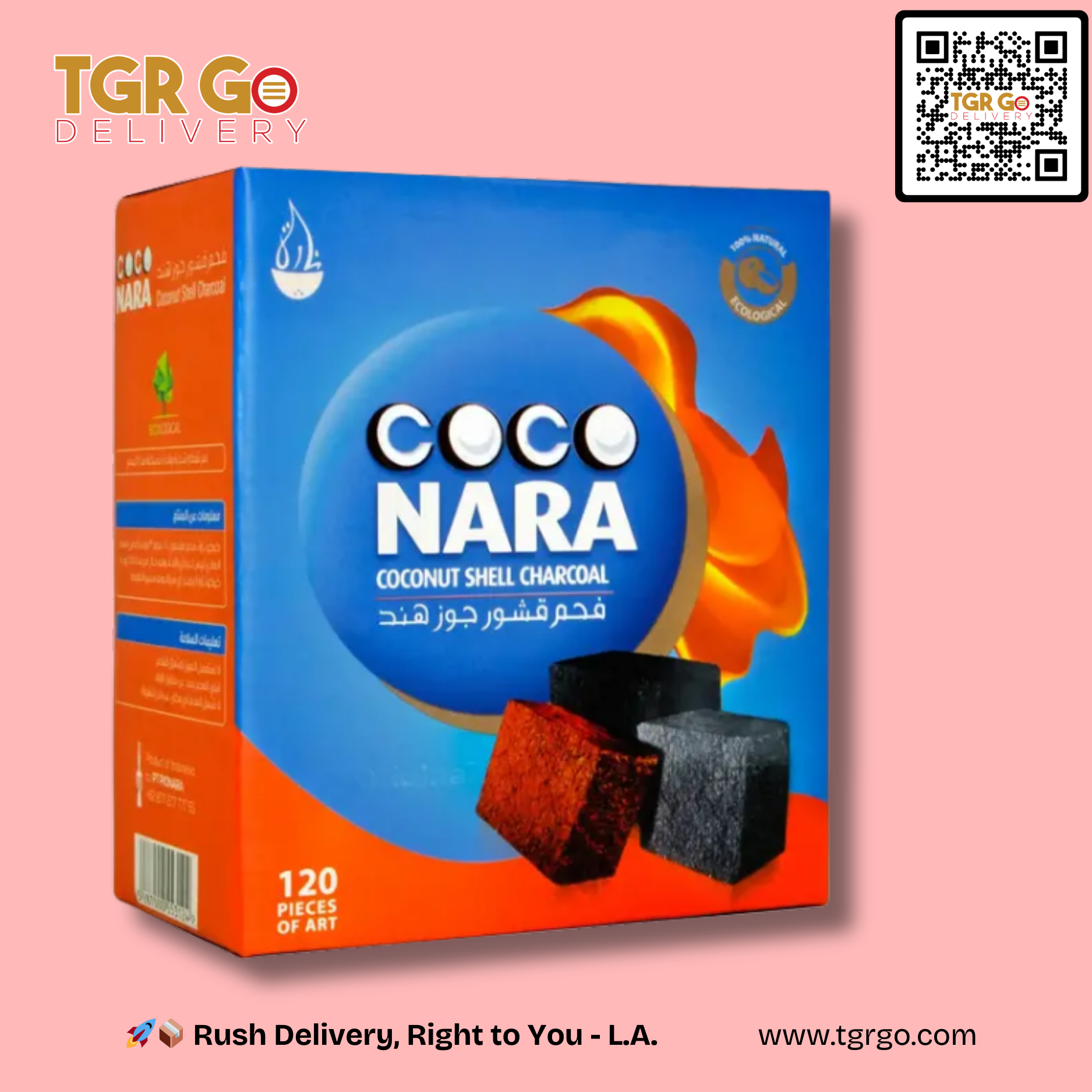 Coco Nara - Hookah Charcoal 120ct