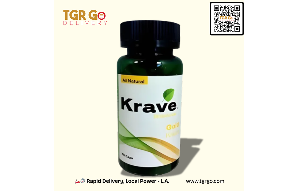 Krave - Kratom Capsule Gold 75ct