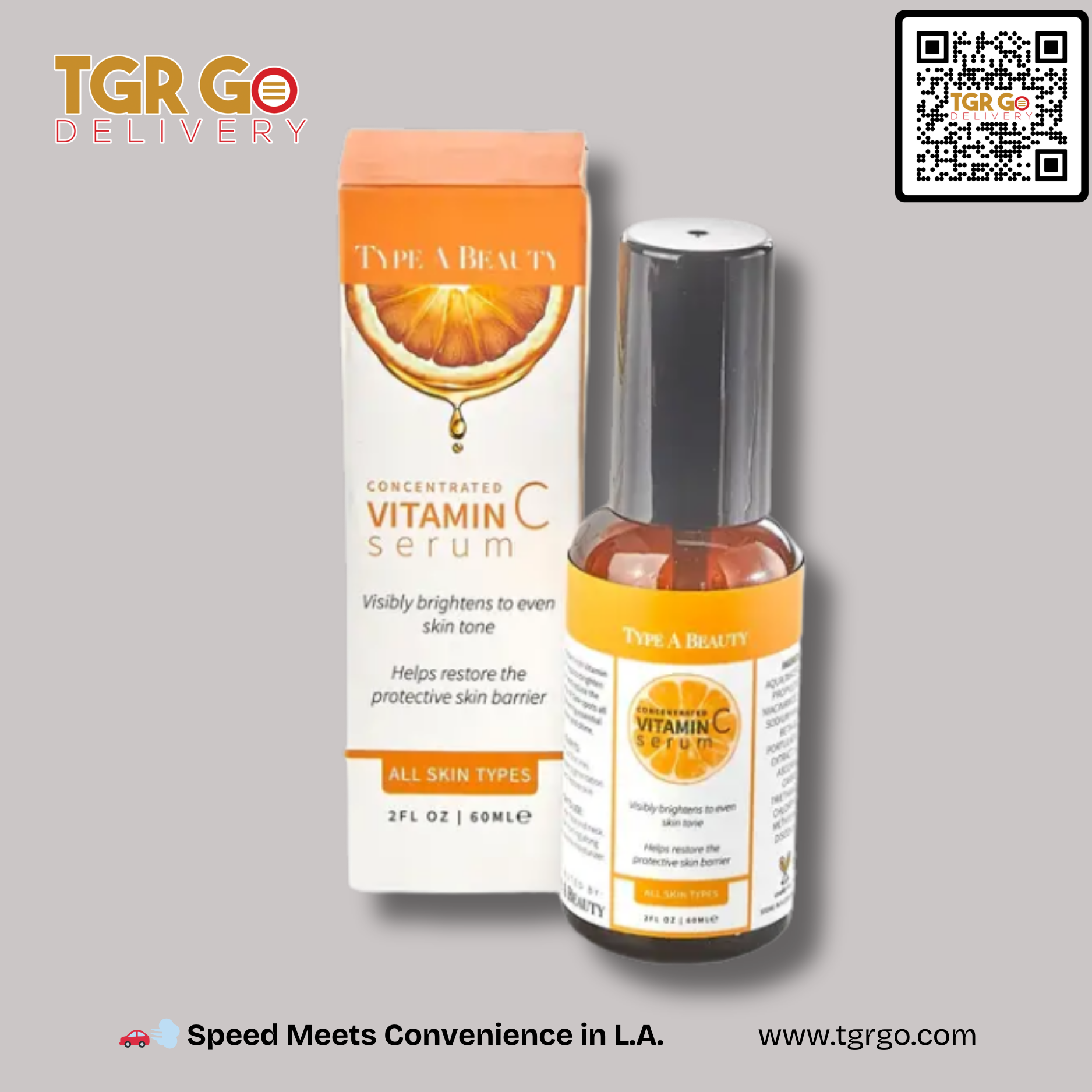 Type A Beauty - Vitamin C Serum Concentrated 2oz