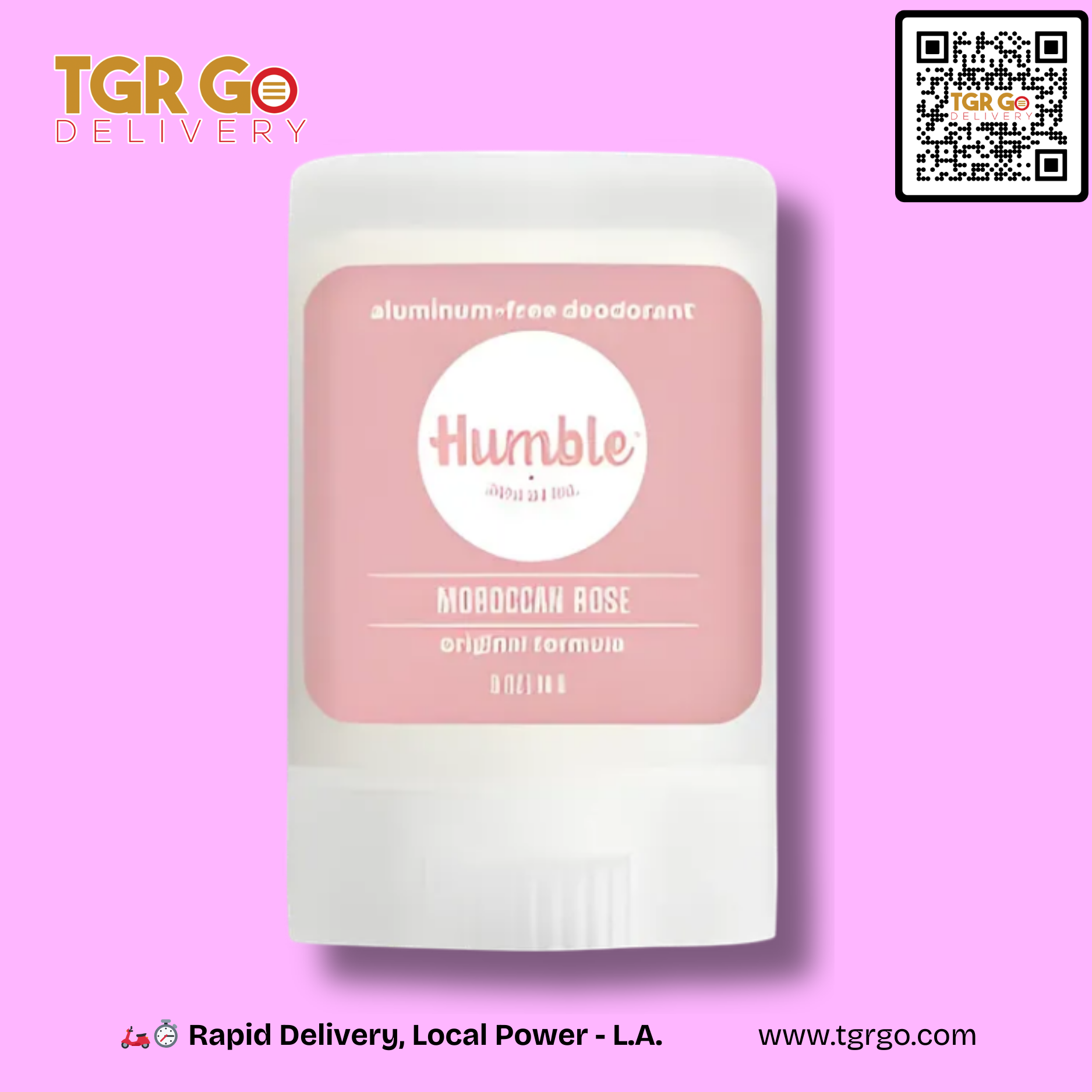 Humble - Deodorant Original Formula Organic Travel Size .5oz