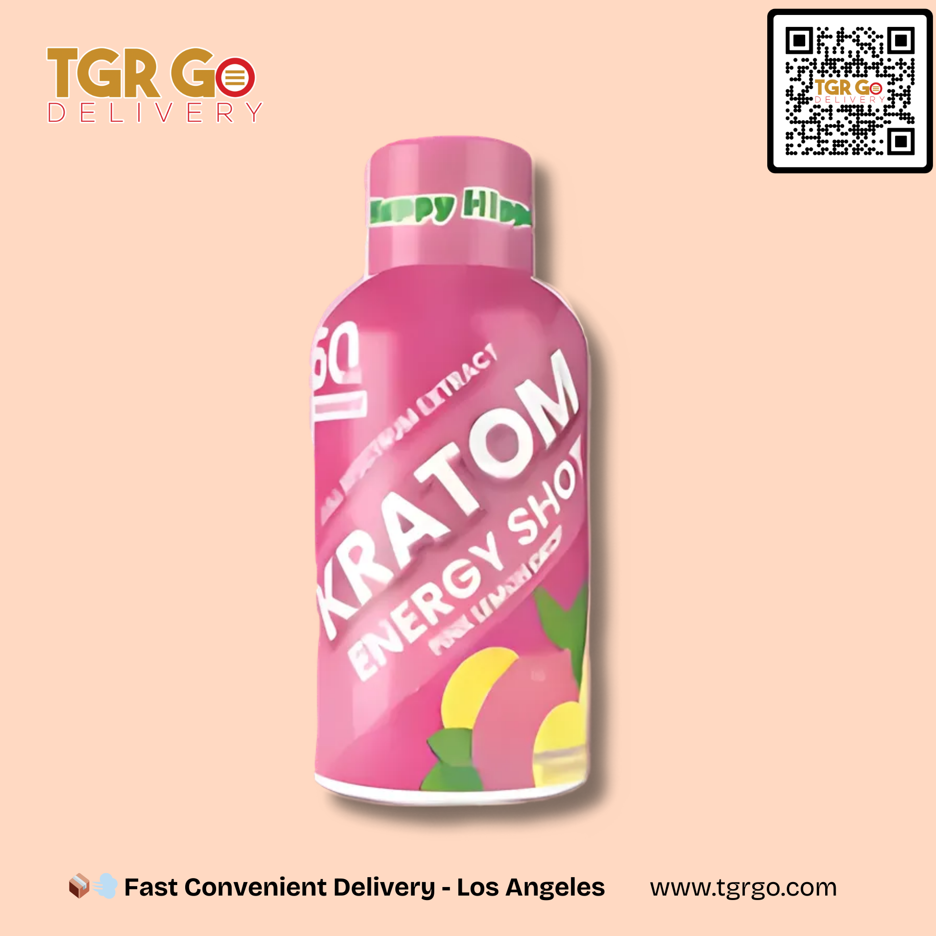 Happy Hippo - Kratom Energy Full Spectrum Extract Shot 50mg