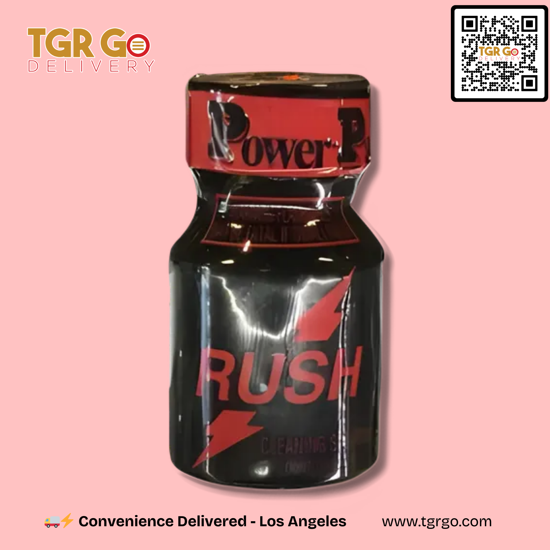 Rush - Cleaning Solution BLACK 0.40oz