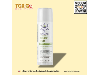 Camas Natural - CBD Topical Relief Rub Aromatherapy 250mg