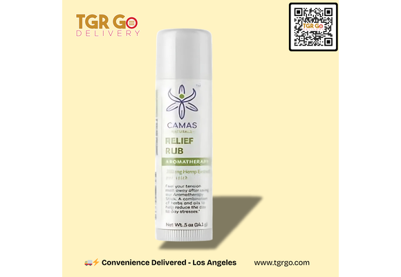 Camas Natural - CBD Topical Relief Rub Aromatherapy 250mg