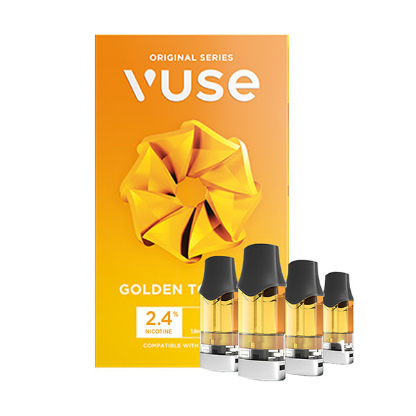 VUSE - Pod Alto Original Series Golden Tobacco 2.4% 4ct