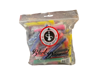 Shisha Land - Hookah Mouth Tip Black Diamond 50ct