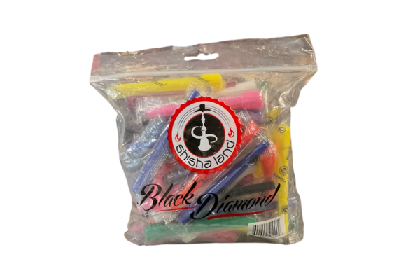 Shisha Land - Hookah Mouth Tip Black Diamond 50ct