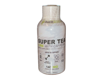 Urban Ice Botanicals - Kratom Supplement Super Tea w Lime & Caffeine 140mg 60mL