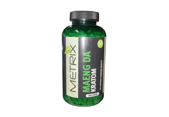 Metrix - Kratom Capsules 500ct Maeng Da
