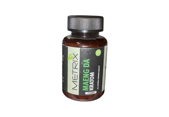 Metrix - Kratom Capsules 75ct Maeng Da