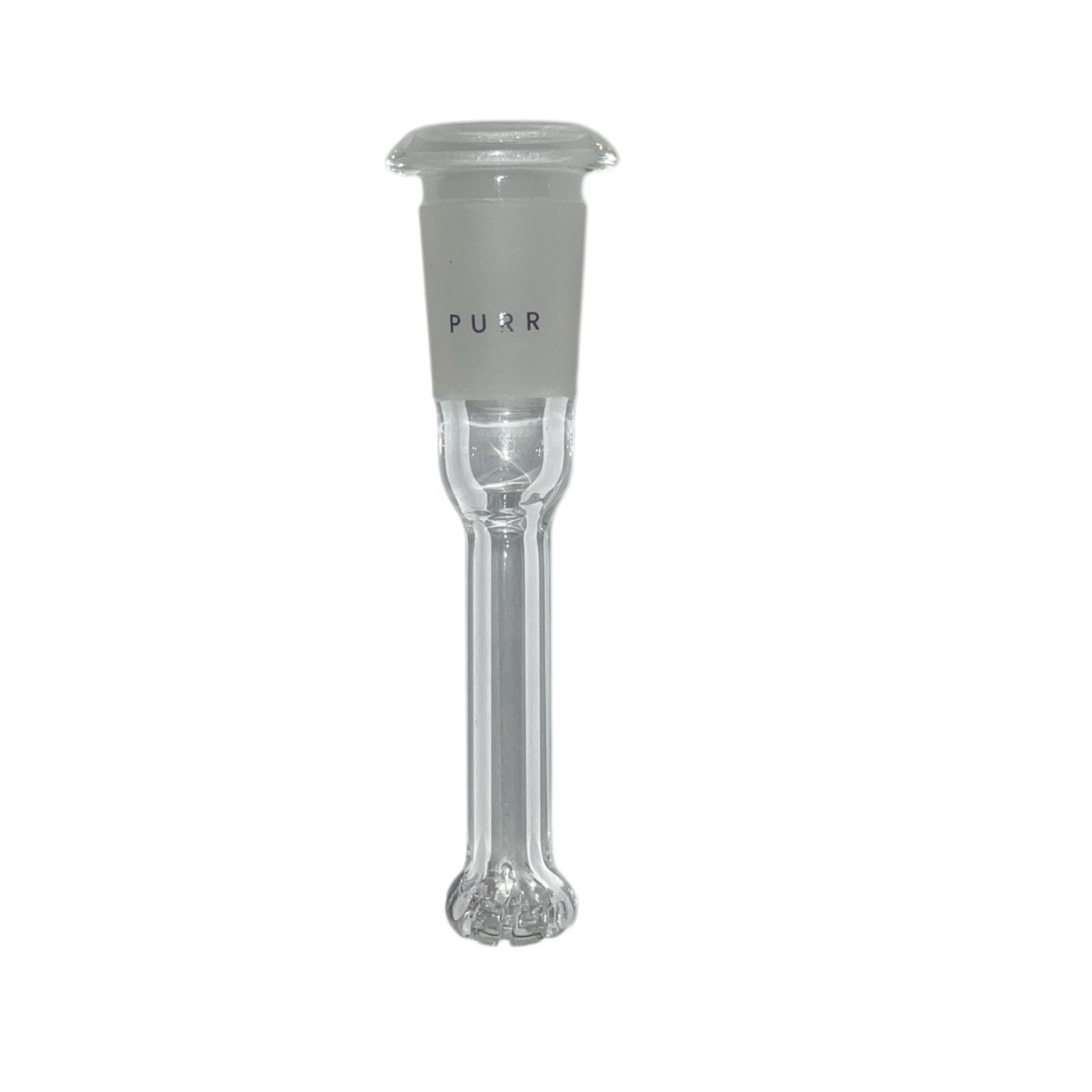Purr Glass - Glass Downstem Showerhead 3.5"