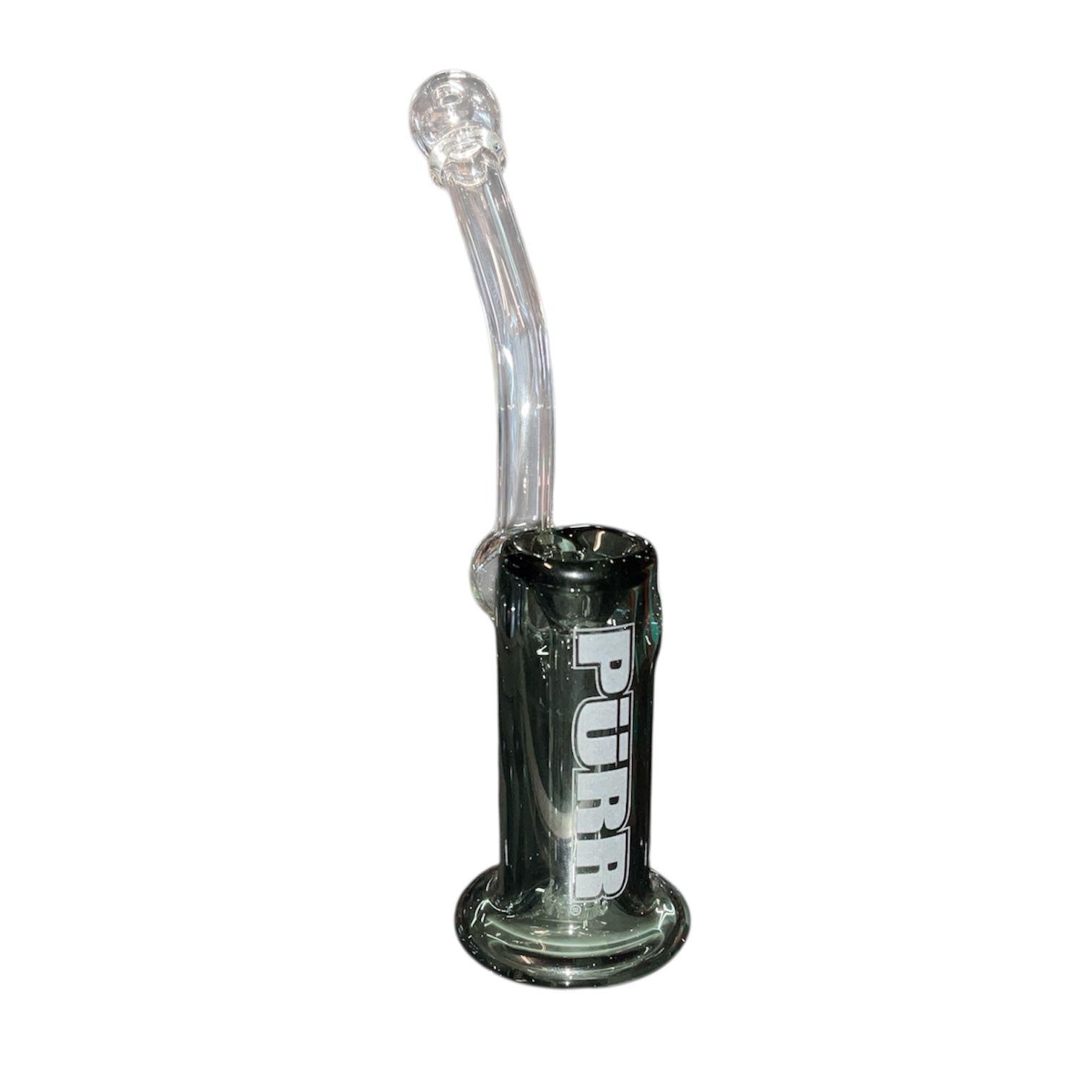 Purr Glass - Bubbler Pipe Small Sherlock 6"