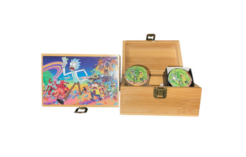 Rick & Morty - Storage Box Grinder & Jar Set