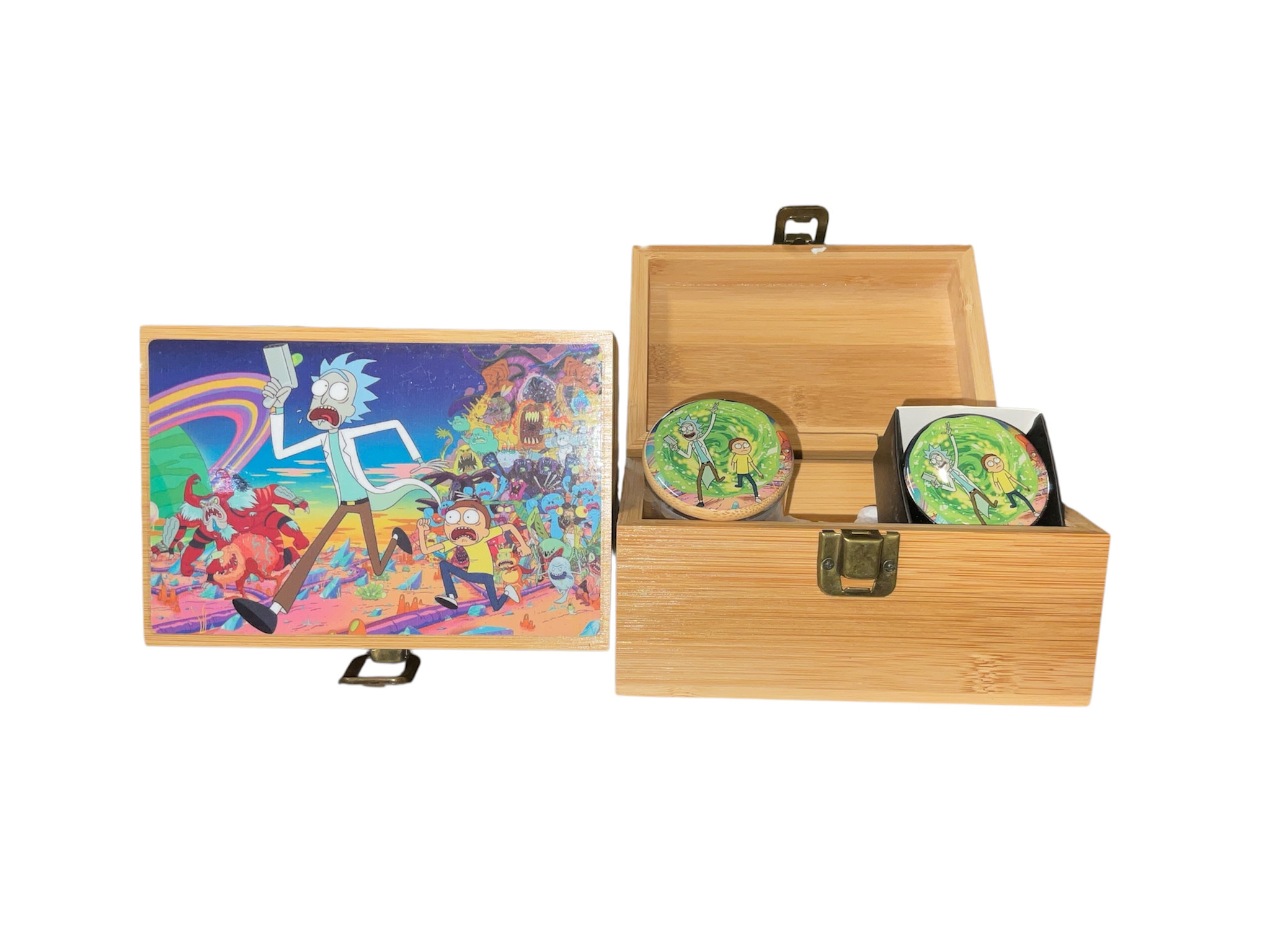 Rick & Morty - Storage Box Grinder & Jar Set