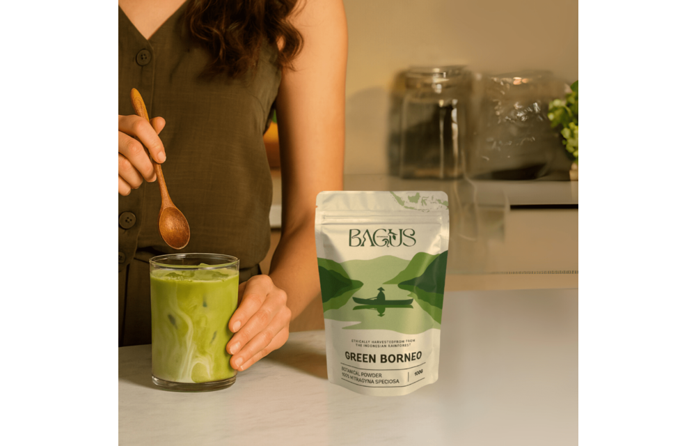Bagus Botanicals - Good Intention Kratom Powder 250G Green Borneo