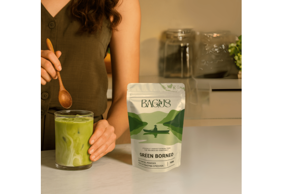 Bagus Botanicals - Good Intention Kratom Powder 250G Green Borneo