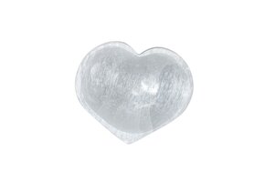 TGR - Crystal Bowl Selenite 4.5" Heart