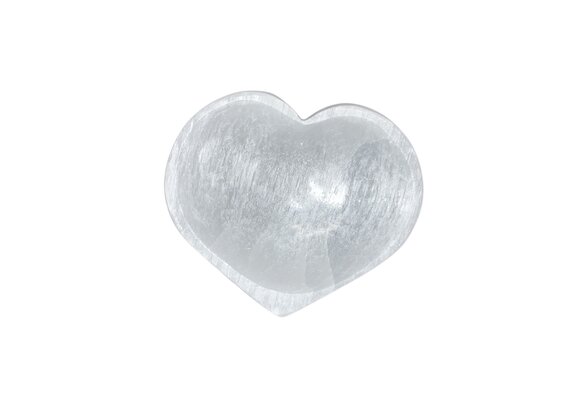TGR - Crystal Bowl Selenite 4.5" Heart
