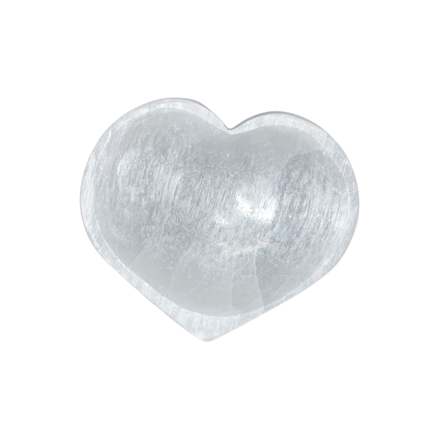TGR - Crystal Bowl Selenite 4.5" Heart