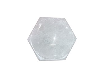 TGR - Crystal Bowl Selenite 4.5" Octagon