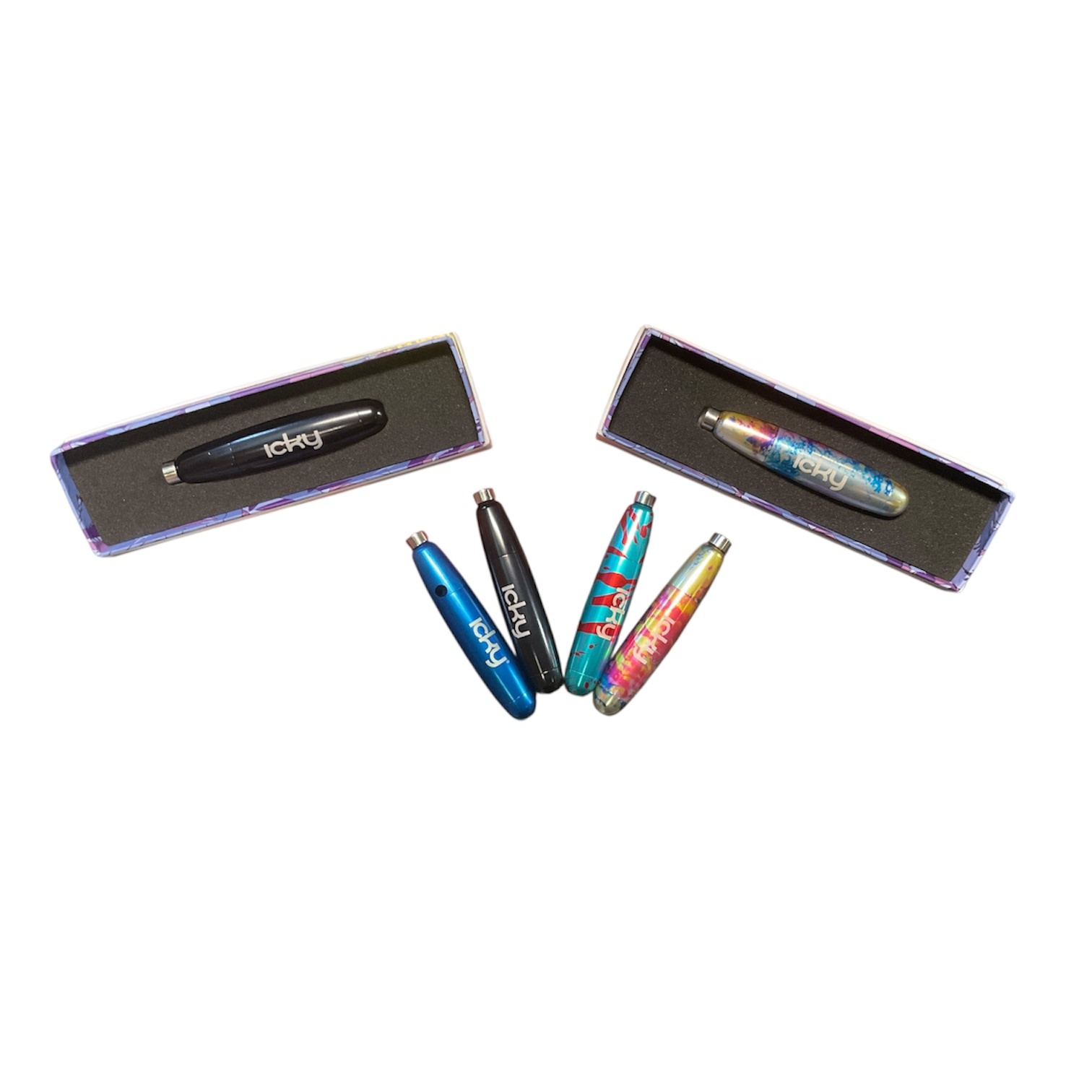 Icky - Hand Pipe Icky Sticky Stainless Steel 3.5"