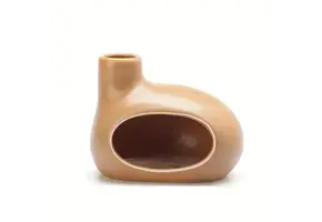 TGR - Ceramic Sage Smudge & Palo Santo Burner Orange