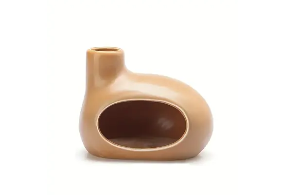 TGR - Ceramic Sage Smudge & Palo Santo Burner Orange