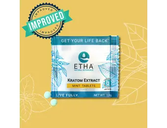 ETHA - Kratom Extract Tablets 2ct Mint