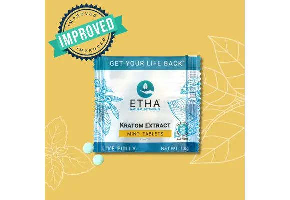 ETHA - Kratom Extract Tablets 2ct Mint