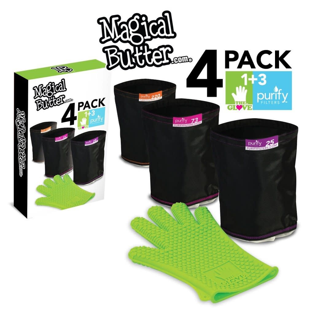 Magical Butter - Purify Filters + LoveGlove Set 4pk