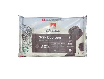 Carma - Dark Bourbon Swiss Chocolate Block 2kg 4.41lbs
