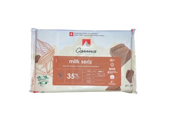 Carma - Milk Seriz Swiss Chocolate Block 2kg 4.41lbs
