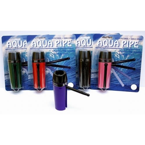 Aqua Pipe - Hand Waterpipe Plastic 4"