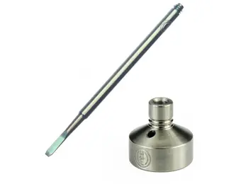 Highly Educated - Mini Cap & Flat Tip Pick Titanium 4"