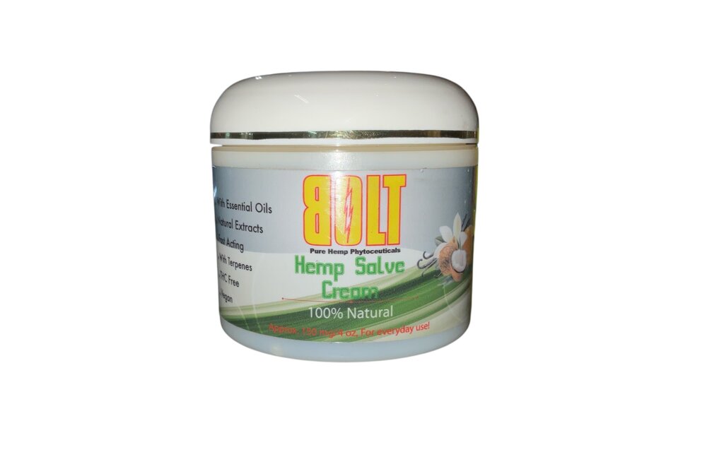 Bolt - CBD Topical Salve Hemp Cream 4oz 150mg