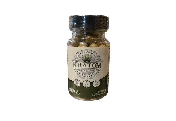 Nature's Best Kratom - Kratom Capsule 50ct Thai