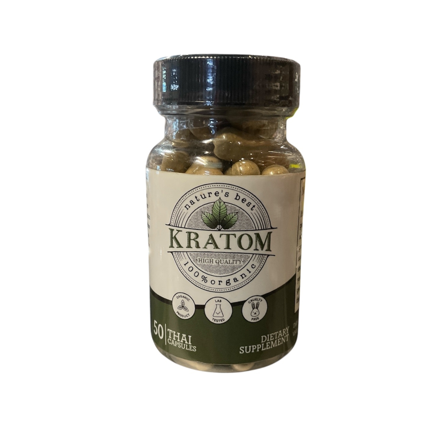 Nature's Best Kratom - Kratom Capsule 50ct Thai
