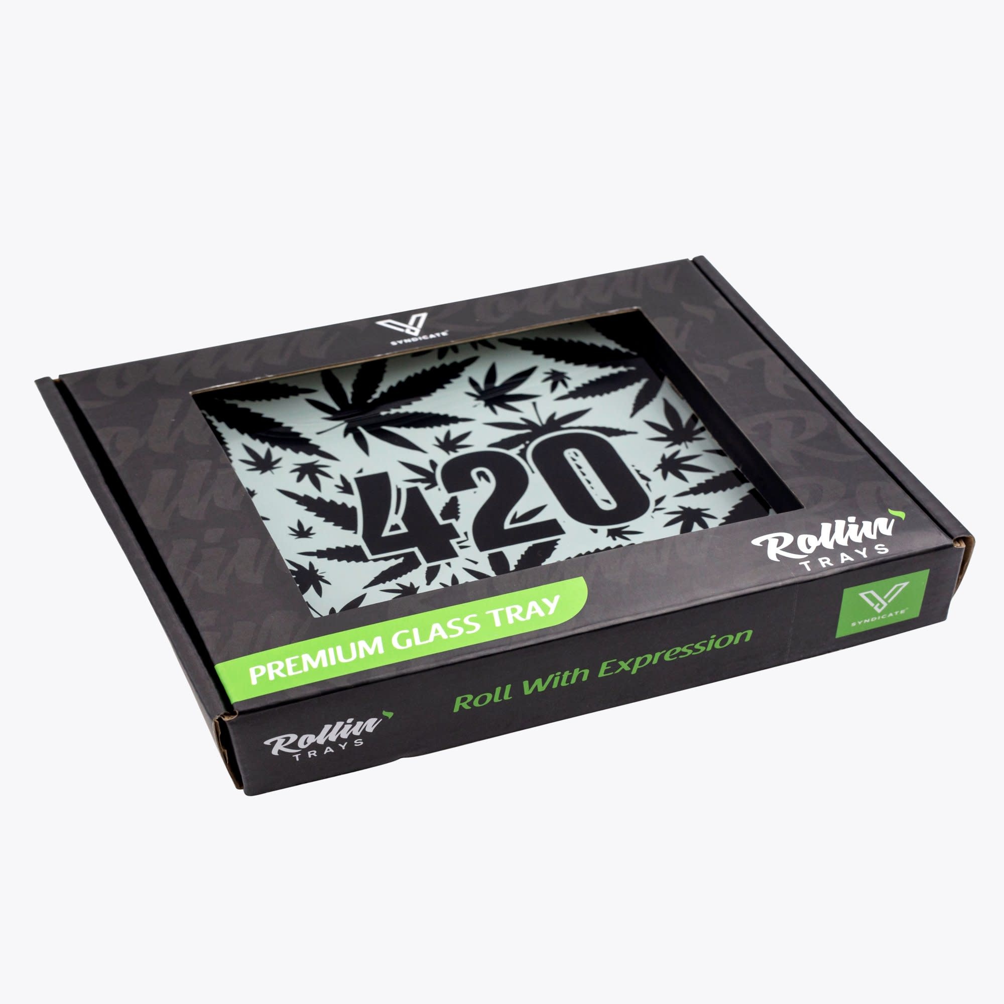 V-Syndicate - Glass Rolling Tray (Clearance)