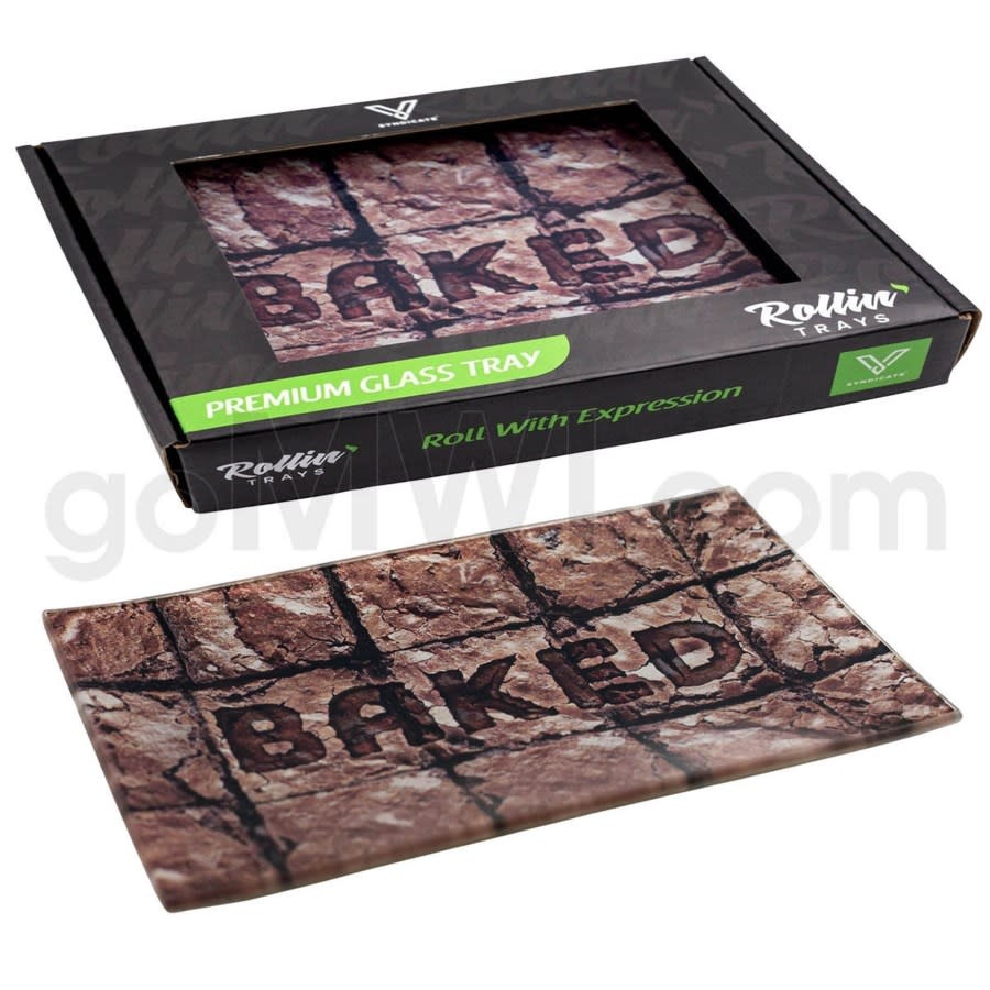 V-Syndicate - Glass Rolling Tray (Clearance)